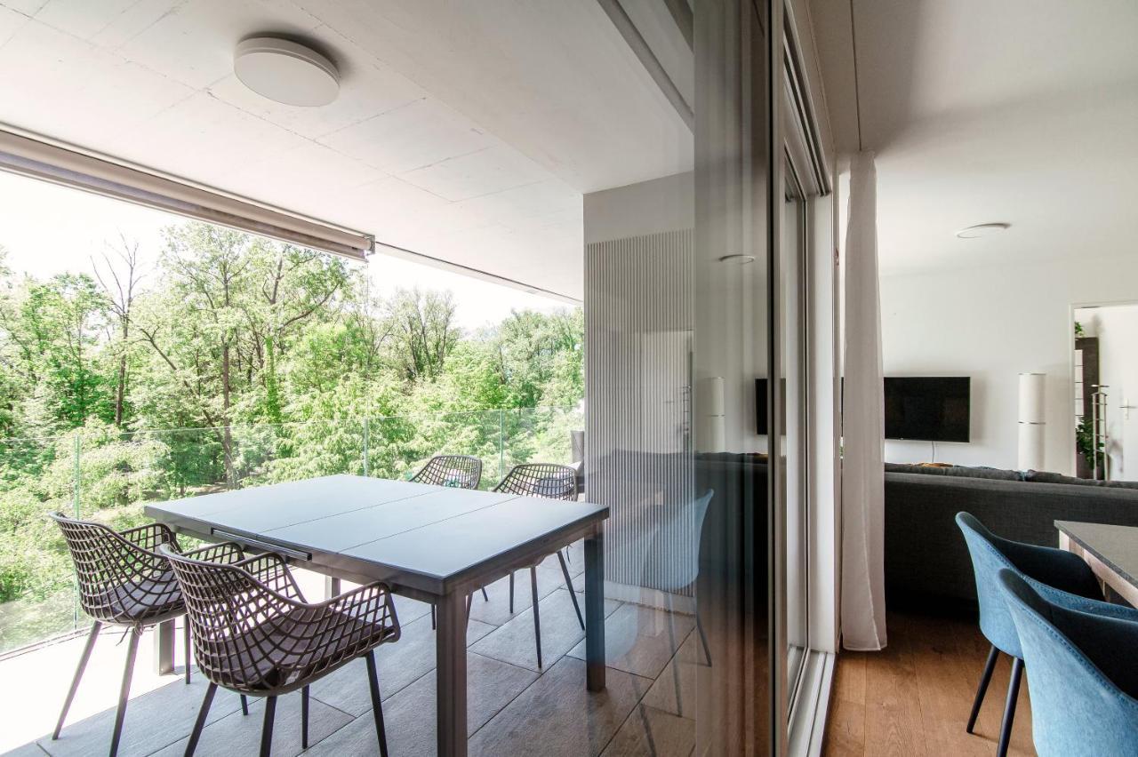 Appartamento [LOCARNO-LIDO] Esclusivo Gioiello a ☆☆☆☆☆ con Wifi e Netflix Esterno foto